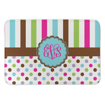 Stripes & Dots Anti-Fatigue Kitchen Mat (Personalized)