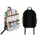 Stripes & Dots Backpack front and back - Apvl