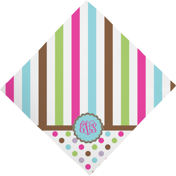 Stripes & Dots Bandana - Full View