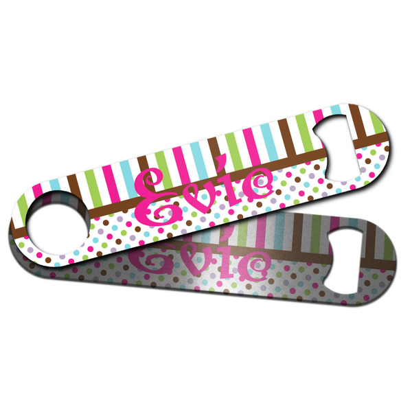 Stripes & Dots Bar Bottle Opener - Main