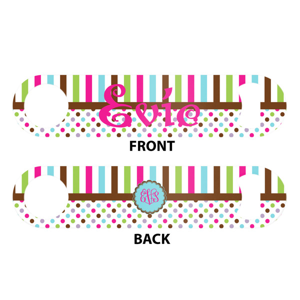 Stripes & Dots Bar Bottle Opener - White - Approval