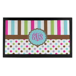 Stripes & Dots Bar Mat - Small (Personalized)