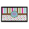 Stripes & Dots Bar Mat - Small (Personalized)
