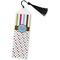 Stripes & Dots Book Mark w/Tassel (Personalized)