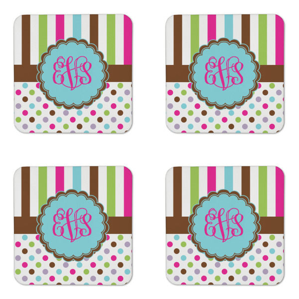 Stripes & Dots Coaster Set - APPROVAL