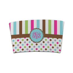 Stripes & Dots Coffee Cup Sleeve (Personalized)
