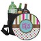 Stripes & Dots Collapsible Personalized Cooler & Seat