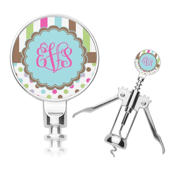 Custom Stripes & Dots Corkscrew (Personalized)