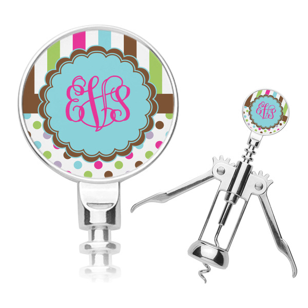 Custom Stripes & Dots Corkscrew (Personalized)