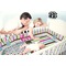 Stripes & Dots Crib - Baby and Parents