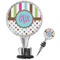 Stripes & Dots Wine Bottle Stopper (Personalized)