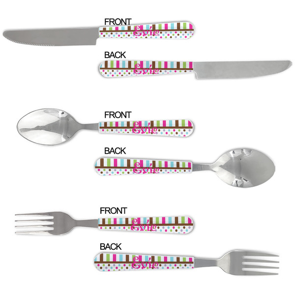 Stripes & Dots Cutlery Set - APPROVAL
