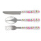 Stripes & Dots Cutlery Set - FRONT