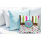 Stripes & Dots Decorative Pillow Case - LIFESTYLE 2