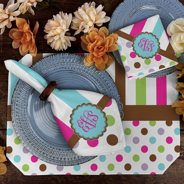 Stripes & Dots Dining Set