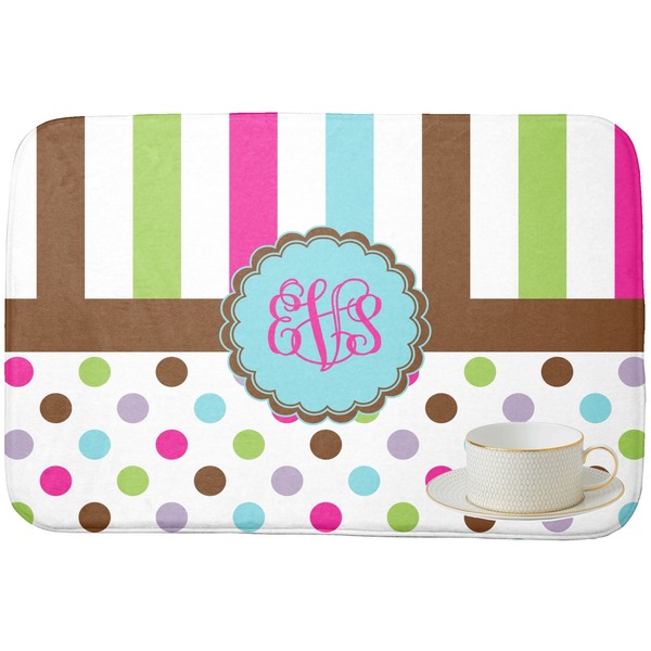 Stripes & Dots Dish Drying Mat