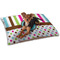 Stripes & Dots Dog Bed - Small w/ Monogram