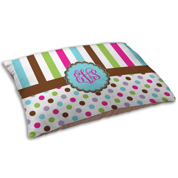 Stripes & Dots Dog Beds - SMALL