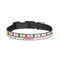 Stripes & Dots Dog Collar - Small - Front