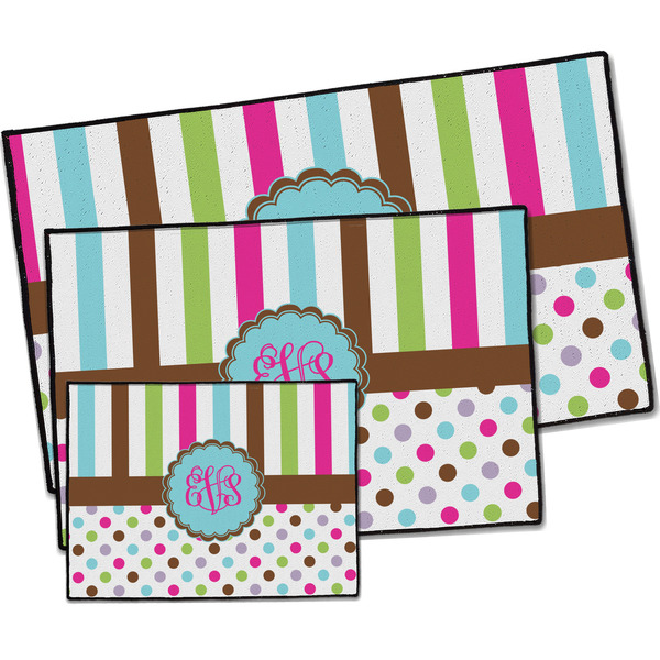 Stripes & Dots Door Mats - PARENT MAIN