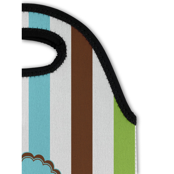Stripes & Dots Double Wine Tote - Detail 1 (new)
