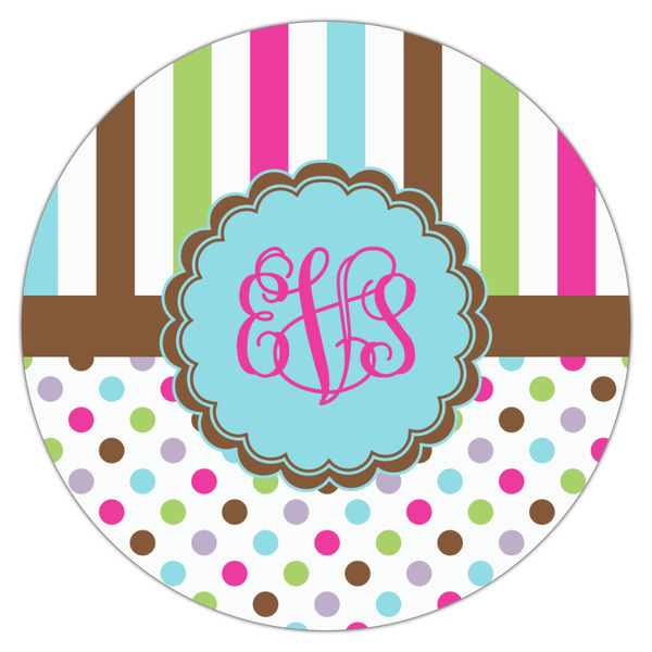 Stripes & Dots Drink Topper - XSmall - Single