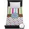 Stripes & Dots Duvet Cover - Twin (Personalized)
