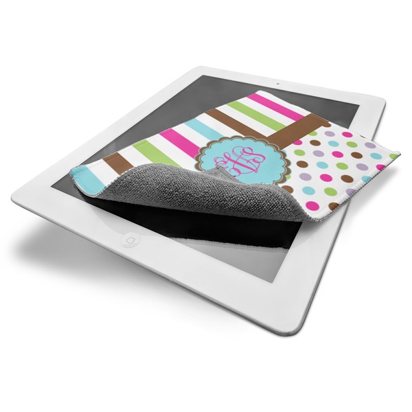 Stripes & Dots Electronic Screen Wipe - iPad