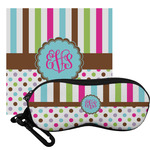 Stripes & Dots Eyeglass Case & Cloth (Personalized)