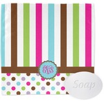 Stripes & Dots Washcloth (Personalized)