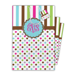 Stripes & Dots Gift Bag (Personalized)