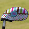 Stripes & Dots Golf Club Cover - Front