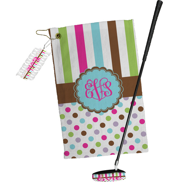 Stripes & Dots Golf Gift Kit (Full Print)