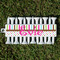 Stripes & Dots Golf Tees & Ball Markers Set - Front