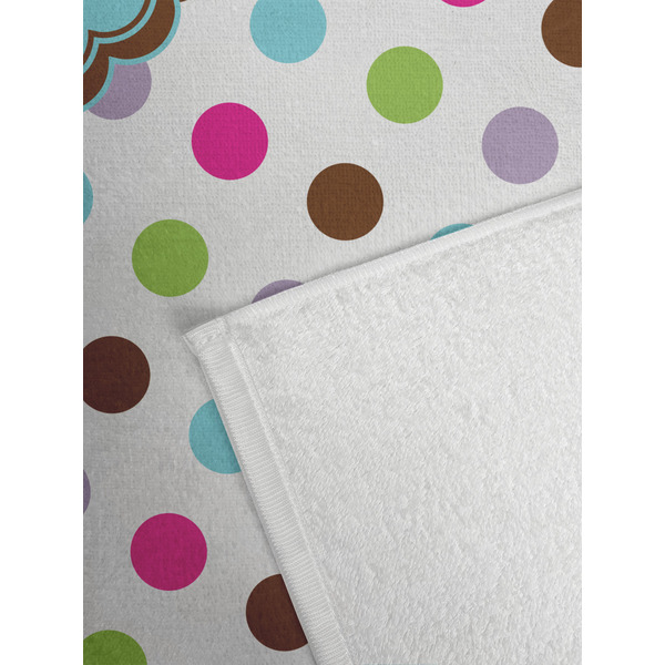 Stripes & Dots Golf Towel - Detail