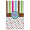 Stripes & Dots Golf Towel - Poly-Cotton Blend - Large w/ Monograms