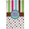Stripes & Dots Golf Towel - Poly-Cotton Blend - Small w/ Monograms