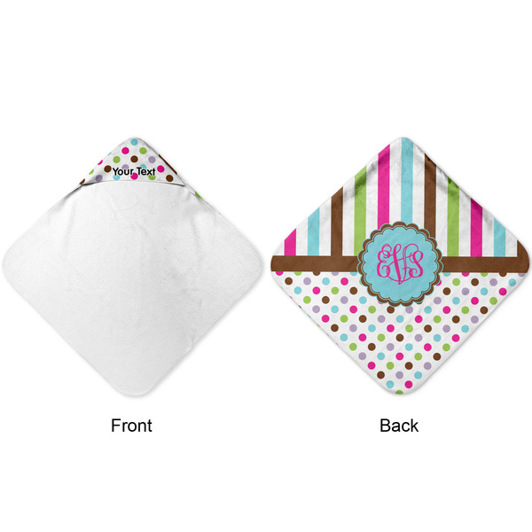 Stripes & Dots Hooded Baby Towel- Approval