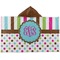 Stripes & Dots Kids Hooded Towel (Personalized)