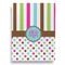 Stripes & Dots House Flags - Double Sided - BACK