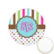 Stripes & Dots Printed Cookie Topper - 1.25" (Personalized)