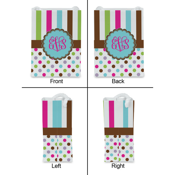 Stripes & Dots Jewelry Gift Bag - Gloss - Approval
