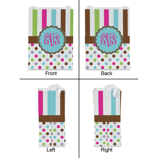 Stripes & Dots Jewelry Gift Bag - Matte - Approval