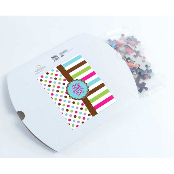 Stripes & Dots Jigsaw Puzzle 110 Piece - Box