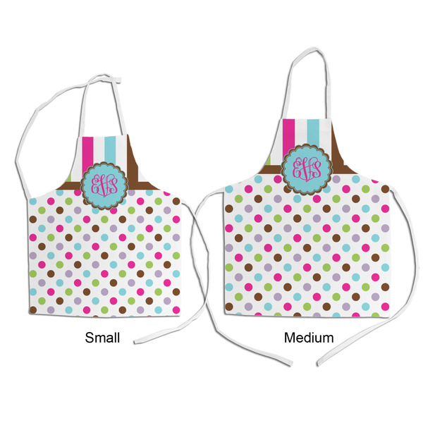 Stripes & Dots Kid's Aprons - Comparison