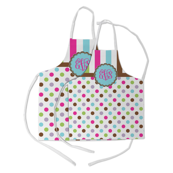Stripes & Dots Kid's Aprons - Parent - Main