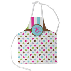 Stripes & Dots Kid's Apron - Small (Personalized)