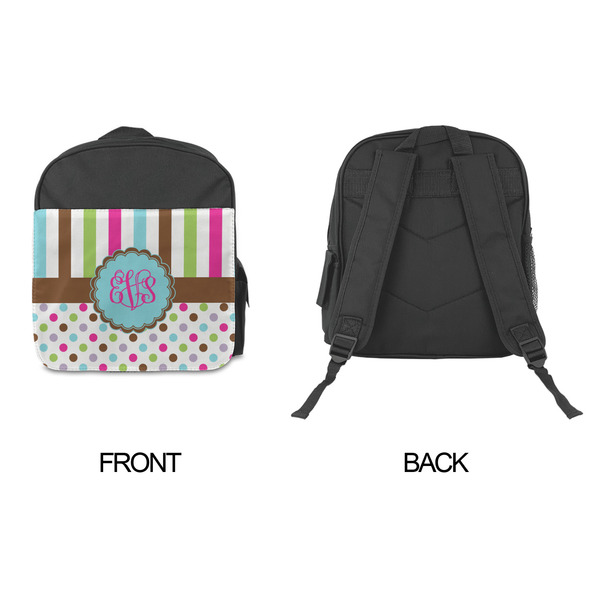Stripes & Dots Kid's Backpack - Approval