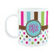 Stripes & Dots Plastic Kids Mug (Personalized)