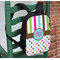 Stripes & Dots Kids Backpack - In Context